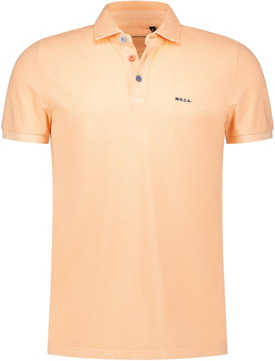 NZA Polo Peter Apricot Orange - Maat L - Heren
