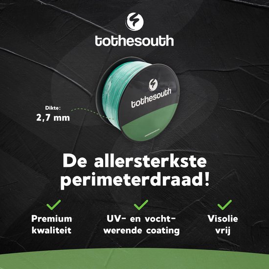 To the South® 2.7mm Perimeterdraad / Begrenzingsdraad geschikt voor Sabo Robotmaaiers - 500 meter van To the South — afbeelding 5