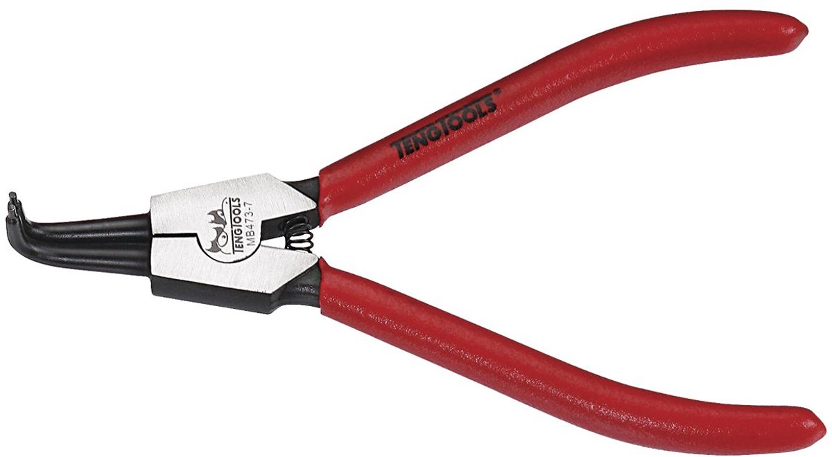 Circlipstang gebogen/uitwendig Teng Tools MB473-9