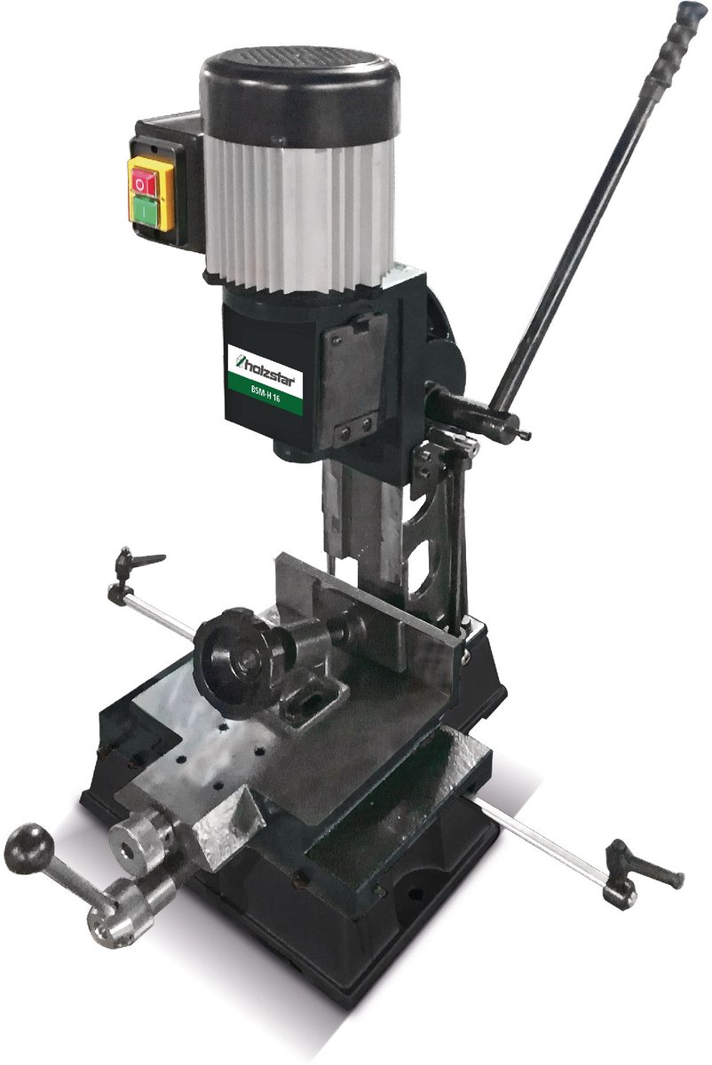 Vierkante gatenboormachine tot 16 mm 0,37 kW 230V Holzstar BSM-H 16