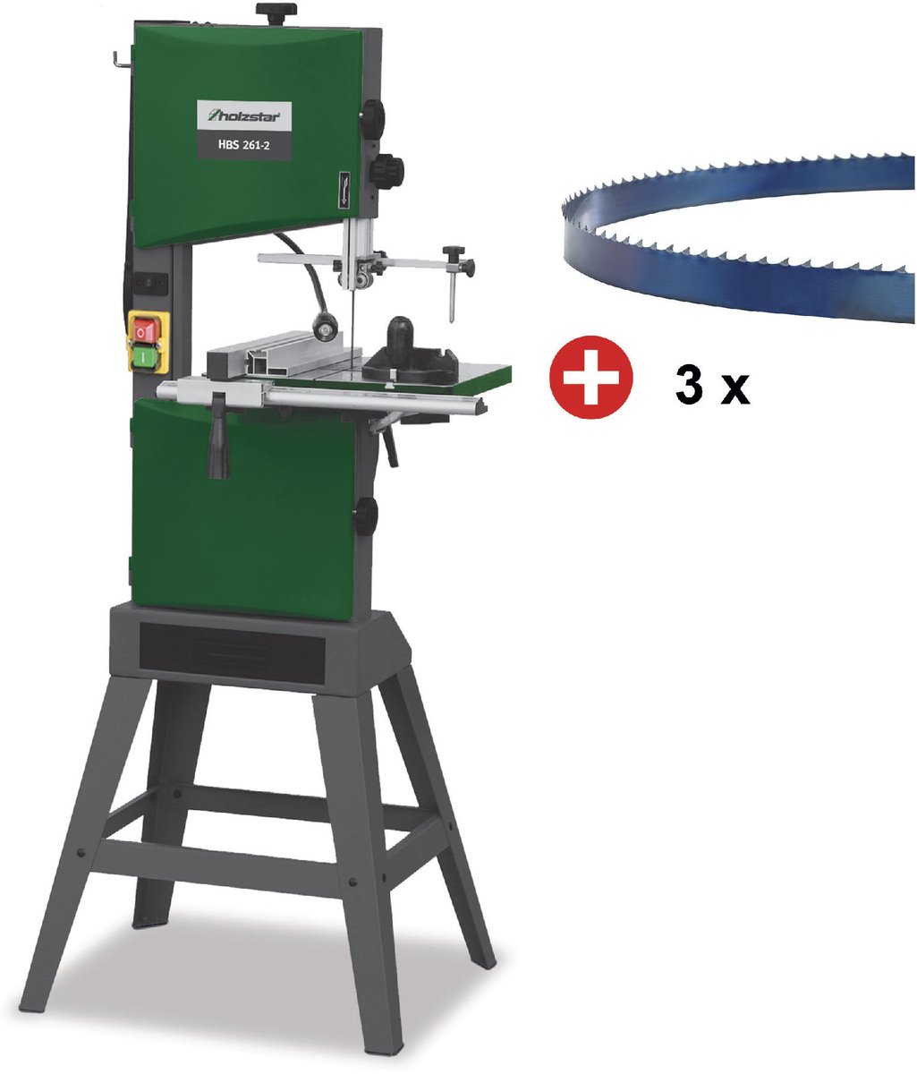 Pack verticale lintzaag hout HBS261-2 met 4 zaagbladen Holzstar PACK HBS261-2