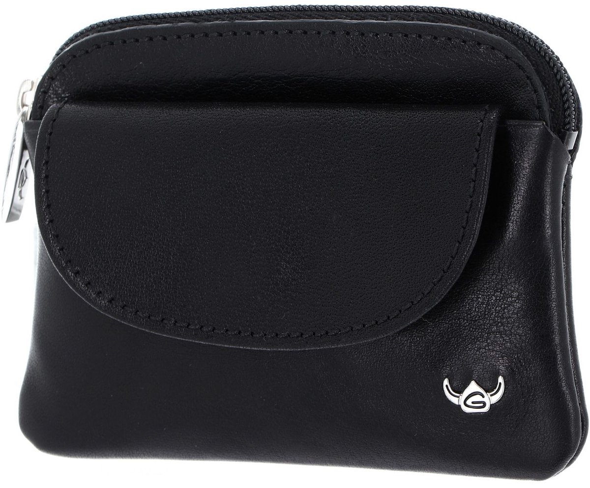Golden Head Leren sleutelgeval Colorado RV-Schlüsseletui 5043 Schwarz zwart