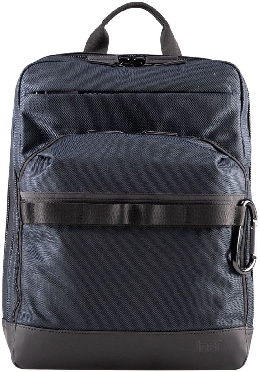 JOST Laptop rugzak Rugzak met laptopvak Balling Daypack Backpack Navy Donkerblauw