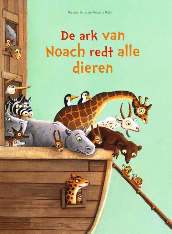 De ark van Noach redt alle dieren - cover