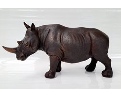 Statue de rhinocéros CT1372450 modèle unique - Décoration - polyrésine -polystone - rhinocéros - UNE FIGURINE EN RÉSINE D'UN RHINO