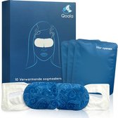 Qoala Verwarmd Oogmasker - Oogmasker Wallen - Oogmasker Warm - Verwarmd Oogmasker - 10 stuks