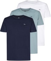 Petrol Industries Heren T-shirts 3-Pack - Ronde Hals - Korte Mouw - Katoen - Regular Fit - Multipack van 3 stuks - - Maat XXXL
