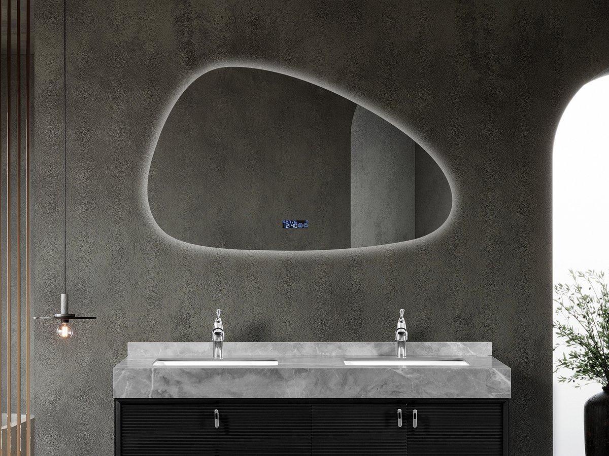 Mawialux LED Badkamerspiegel - Tess - 100-62cm
