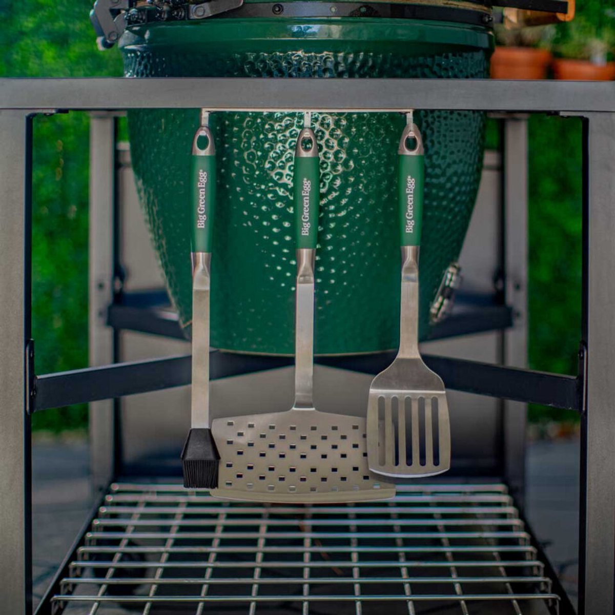 Big Green Egg Acier inoxydable Custom BBQ toolset