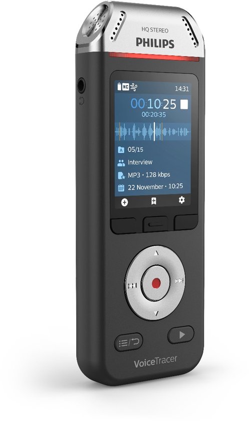 Philips DVT2110 memorecorder - 8GB