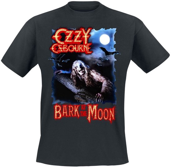 Ozzy Osbourne 40 Years Of Bark At The Moon Heren T-shirt - zwart - M