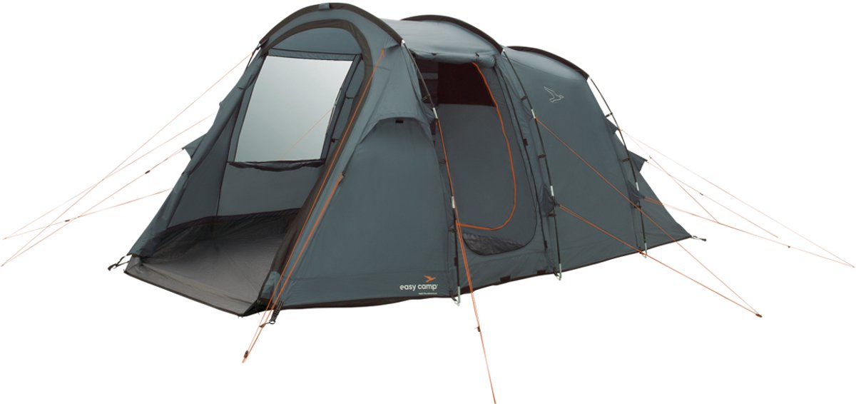 Easy Camp familietent | Hamra 4 | 4 personen | Blauw
