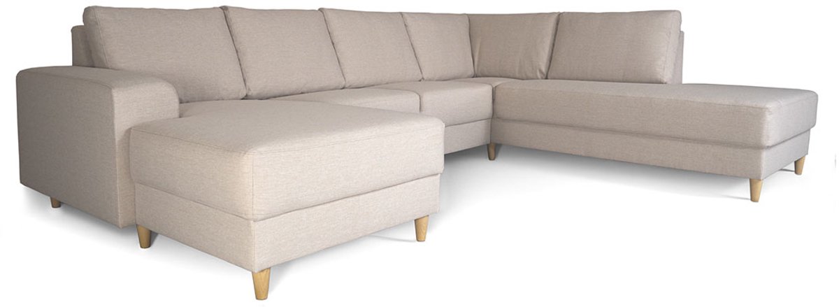 Nordic Ubank rechts gericht licht beige.