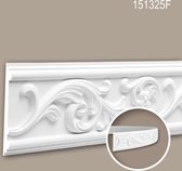 Wandlijst 151325F Profhome Lijstwerk flexibele lijst Sierlijst rococo barok stijl wit 2 m