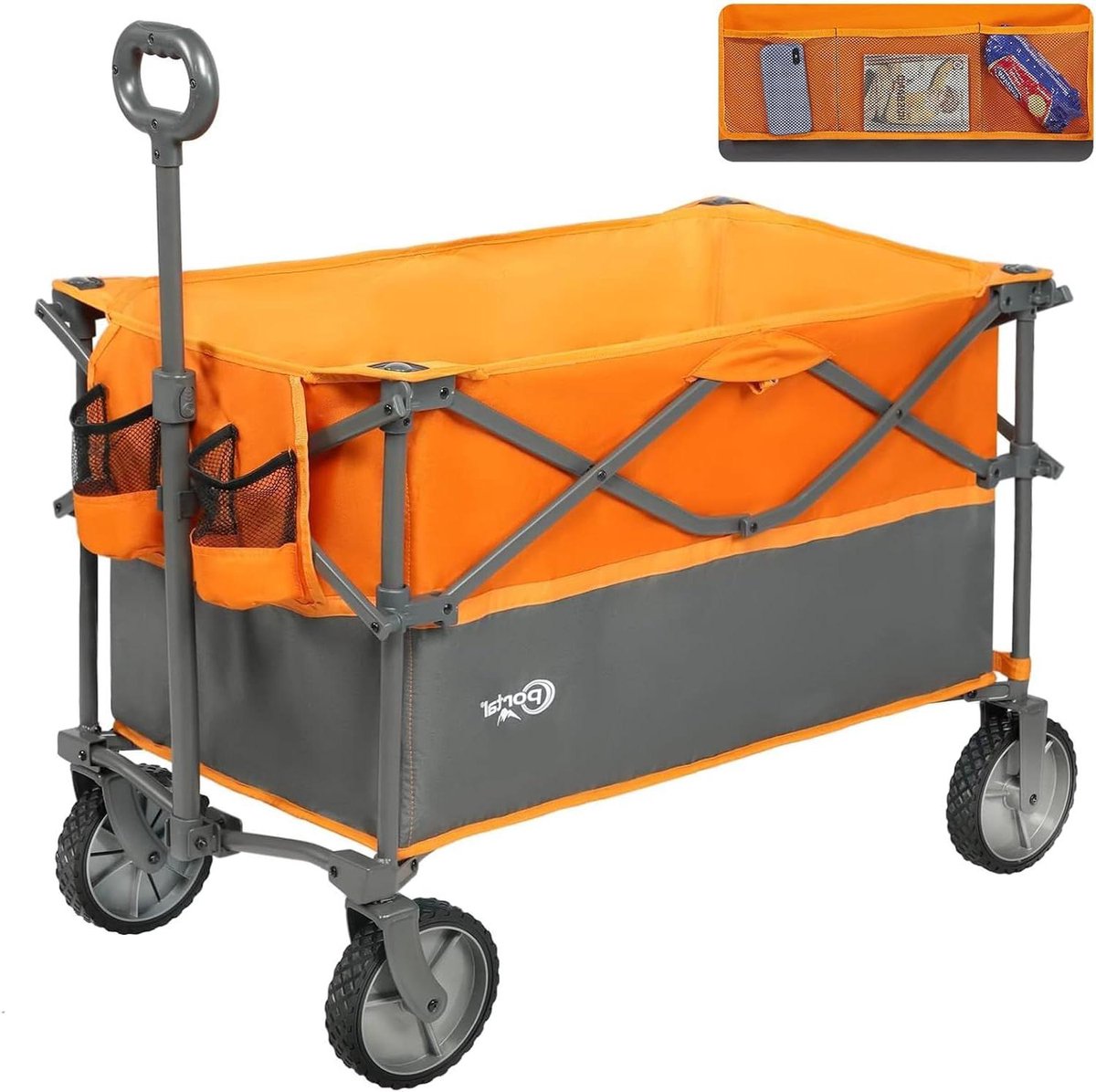 Bol.com Opvouwbare Festival Trolley - Grote Capaciteit - 228L aanbieding