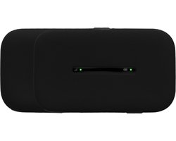 kwmobile mifi hoesje geschikt voor Huawei E5576-320 4G wifi hoes - Silicone mifi router case - Mobiele wifi router beschermhoes in zwart