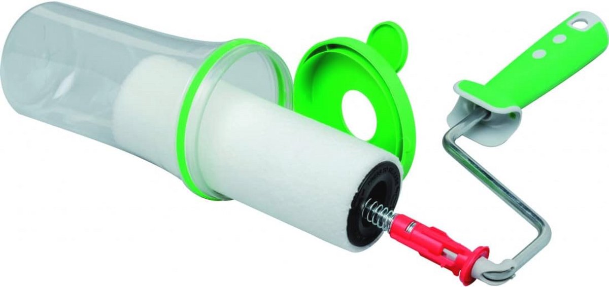 Wasvrije Systeemrol 180 mm voor Muren en Plafonds - Handige Verfroller met Automatische Hulsvrijgeving