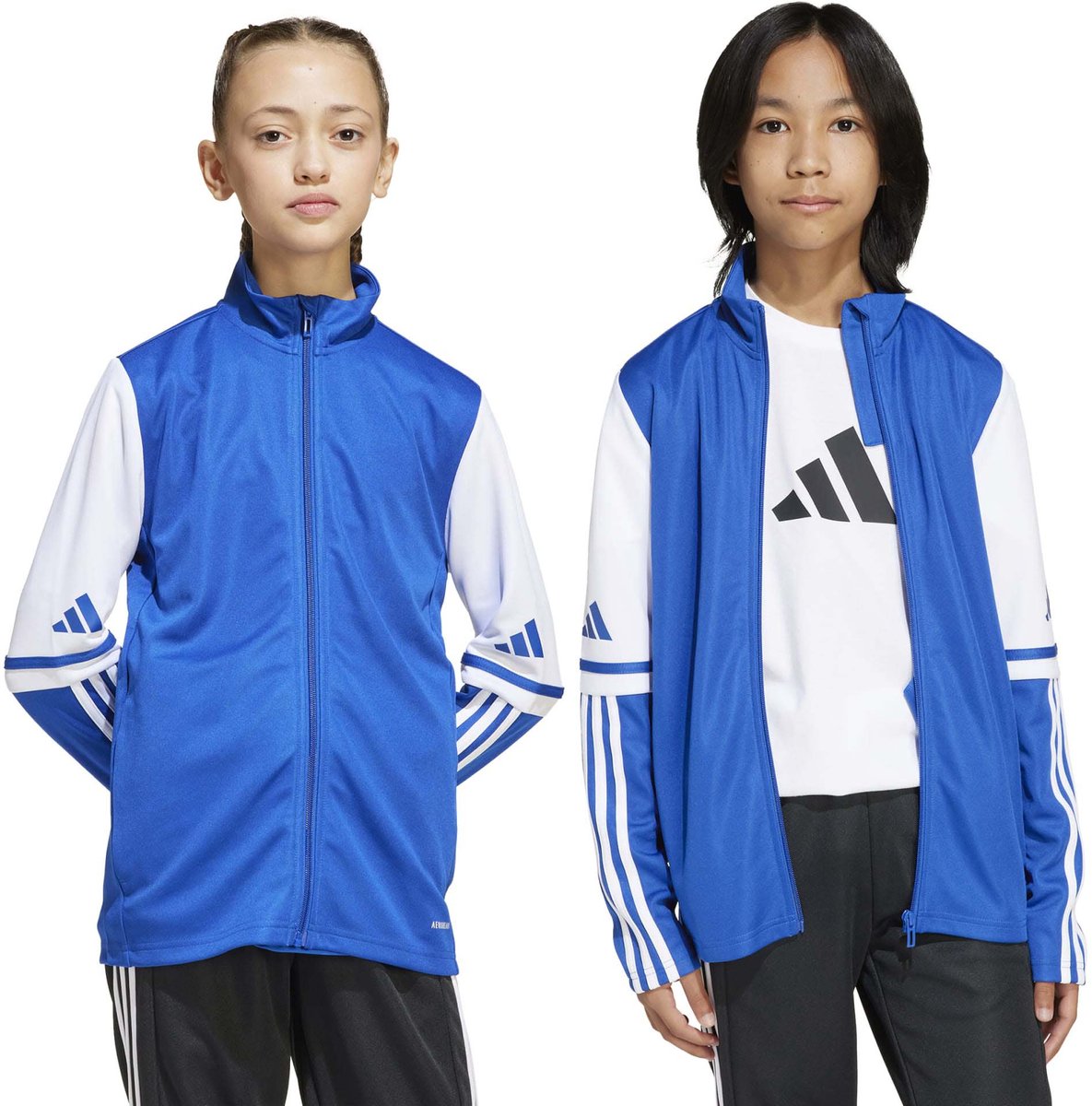Sweatshirt Adidas Sport Sq25 Tr Jkt Y Sportswear Kinderen Blauw