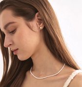 Parelketting – Ketting Dames – Witte Parels – 4mm