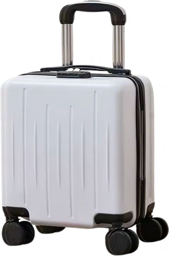 ADEL Handbagage Koffer 40x30x20 cm met Wielen Ideaal in het Vliegtuig - Waterafstotende Trolley met Handige Opbergvakken en TSA Slot voor Zorgeloos Reizen