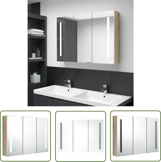 badkamer spiegelkast met verlichting 80 cm (2026) Bestsellers