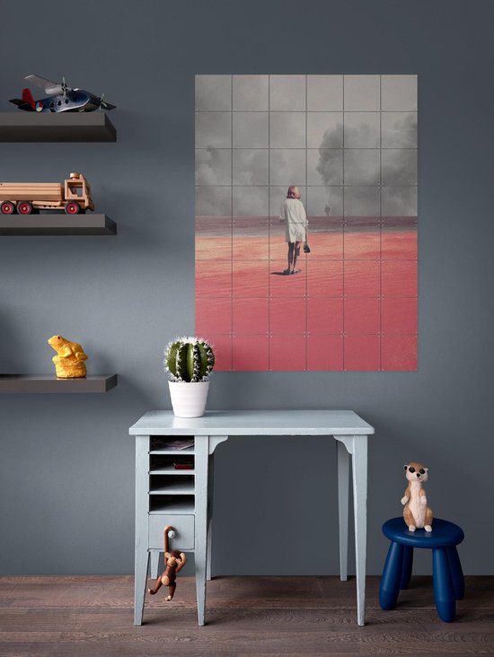 IXXI Te regarder me quitter. Je ne voulais pas - Frank Moth - Décoration murale - 140 x 100 cm