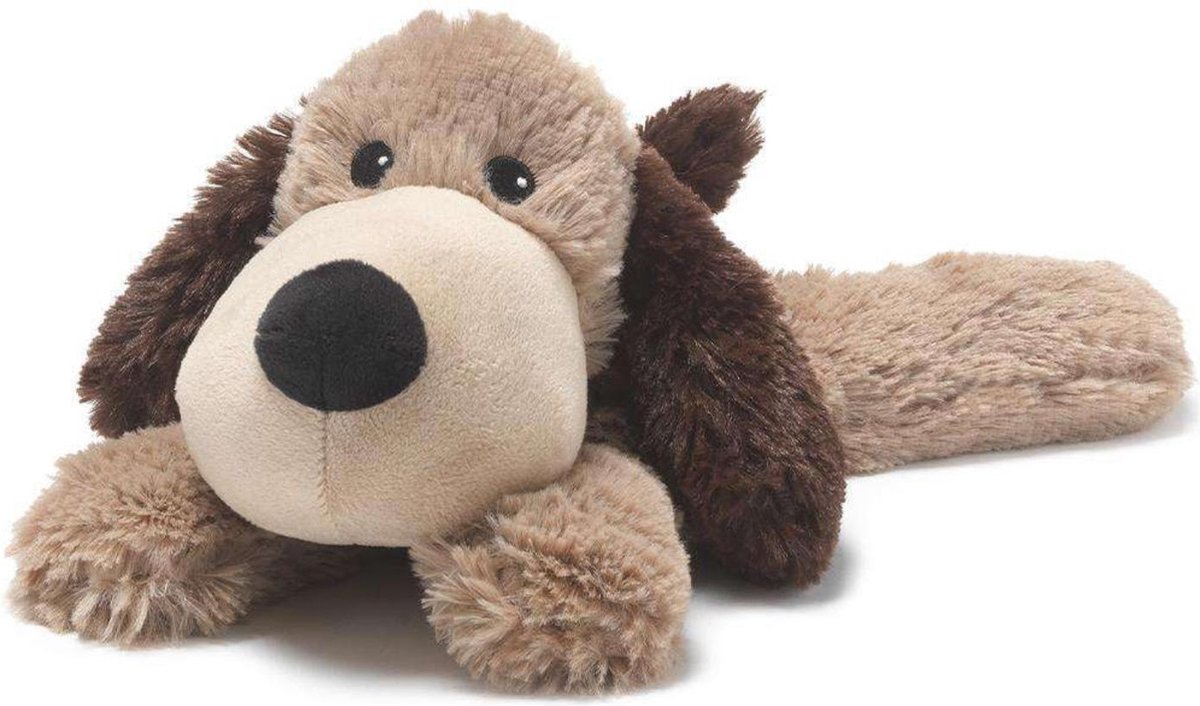 Warmies Bruine Hond - Magnetronknuffel - Warmte dier - Warmte kussen — afbeelding 4