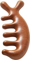 Houten Hoofdmassagekam - Kam voor Hoofdmassage & Rugmassage - Ontspanning - Model 2