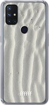 6F hoesje - geschikt voor OnePlus Nord N10 5G -  Transparant TPU Case - Sandy #ffffff