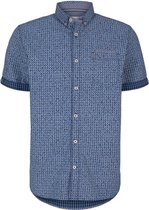 Tom Tailor Korte mouw Overhemd - 1025973 Marine (Maat: L)