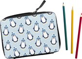 Teken Etui met inhoud 32-delig Pinguins (liggend)