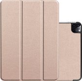 Hoesje Geschikt voor iPad Pro 2021 (11 inch) Hoesje Case Hard Cover Hoes Book Case - Goud