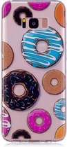 Donut Pattern TPU Case voor Galaxy S8