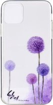 Stijlvol en mooi patroon TPU-valbeschermingshoes voor iPhone 11 Pro Max (paardenbloem)