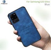 Voor Galaxy S20 Ultra PINWUYO Zun-serie PC + TPU + huid Waterdicht en anti-val All-inclusive beschermende schaal (blauw)