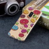 Macaroon Pattern Soft TPU Case voor Galaxy S9