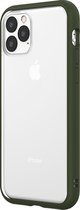 Apple iPhone 11 Pro Hoesje - Rhinoshield - MOD NX Serie - Hard Kunststof Backcover - Camo Green - Hoesje Geschikt Voor Apple iPhone 11 Pro
