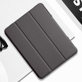 Voor iPad Pro 10.5 Mutural Horizontale Flip PC + TPU + PU lederen tas met houder en pen-sleuf (grijs)