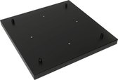 Calex plafondkap 4 snoeren 40 cm - zwart vierkant