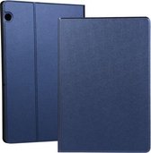 Effen kleur elastische holster links en rechts, met standaard, TPU onderbehuizing voor Huawei T5 10.1 inch (donkerblauw)