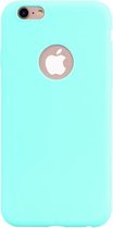 Voor iPhone 6s / 6 Candy Color TPU Case (Mintgroen)