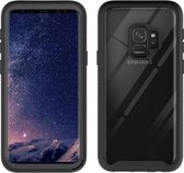 Voor Samsung Galaxy S9 sterrenhemel effen kleur serie schokbestendige pc + TPU beschermhoes (zwart)