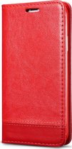 Apple iPhone 11 Hoesje - Mobigear - Wallet Serie - Kunstlederen Bookcase - Rood - Hoesje Geschikt Voor Apple iPhone 11