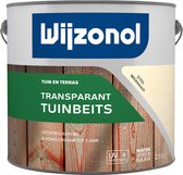 Wijzonol Transparant Tuinbeits - Whitewash - 2,5 liter