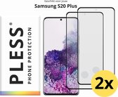 Samsung S20 Plus Screenprotector Glas - 2x - Pless®