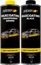 MoTip Anti-Roest Waxcoating in Onderschroefbus 1 liter - Zwart