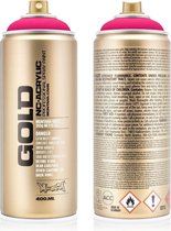 Montana GOLD F4000 Gleaming Pink / spuitbus 400ml