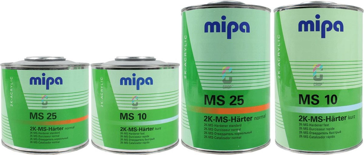 MIPA 2K Universele Medium Solid MS Verharder - MS25 Standaard - 2,5 liter