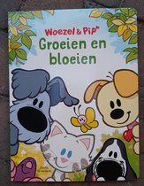 Prentenboek hardcover Woezel & Pip - Groeien en bloeien - Guusje Nederhorst - boek - kinderboek