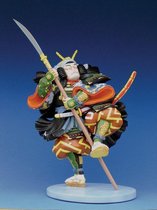Decoratief Beeld - Ukiyo-e Kabuki Suikoden :ichikawa Kodanji Iv - Hout - Art Japonais - Multicolor - 1 X 27 Cm